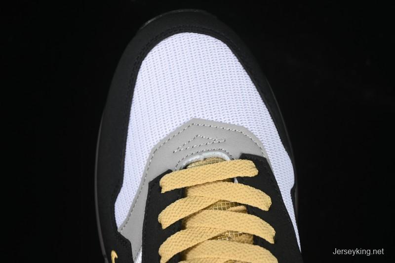 Nike Air Max 1 Retro Running Shoes with Half-Sole Air Cushion - IB9898-001