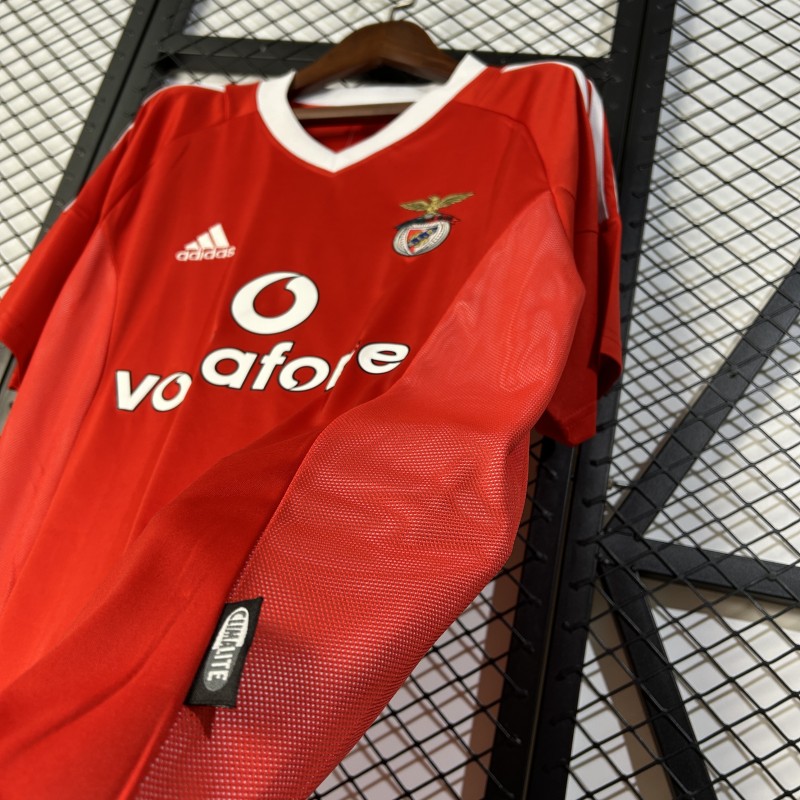 Retro 02/03 Benfica Home Jersey