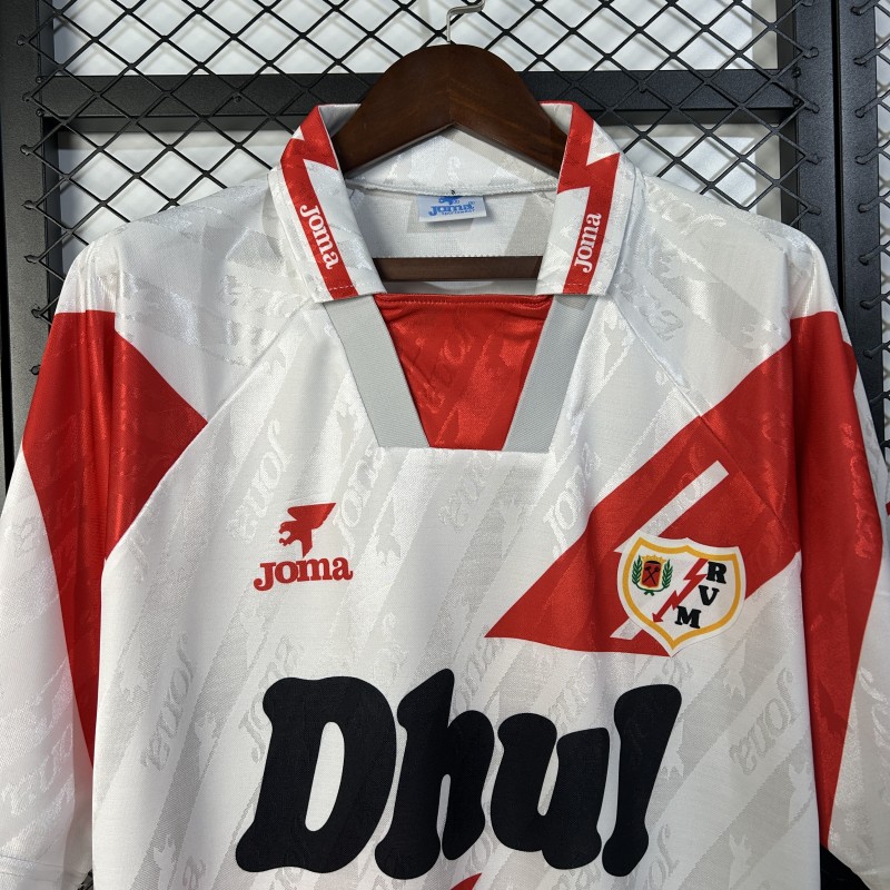 94/95 Retro Rayo Vallecano Home Jersey