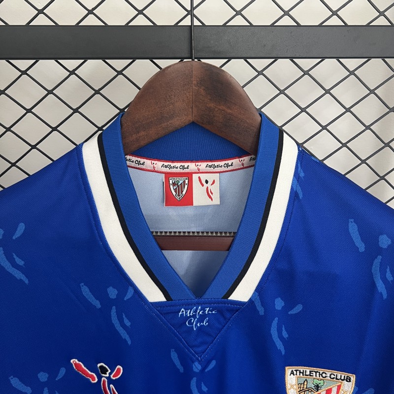 01/03 Retro Athletic Bilbao Away Jersey
