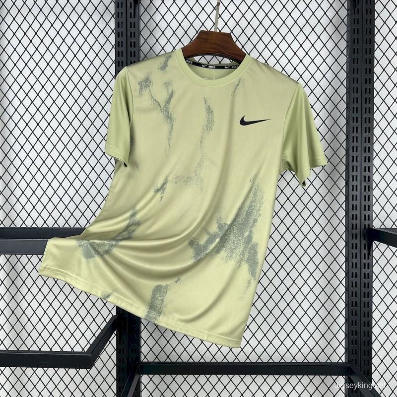 2025 NIKE Pea Green T-Shirt #1045