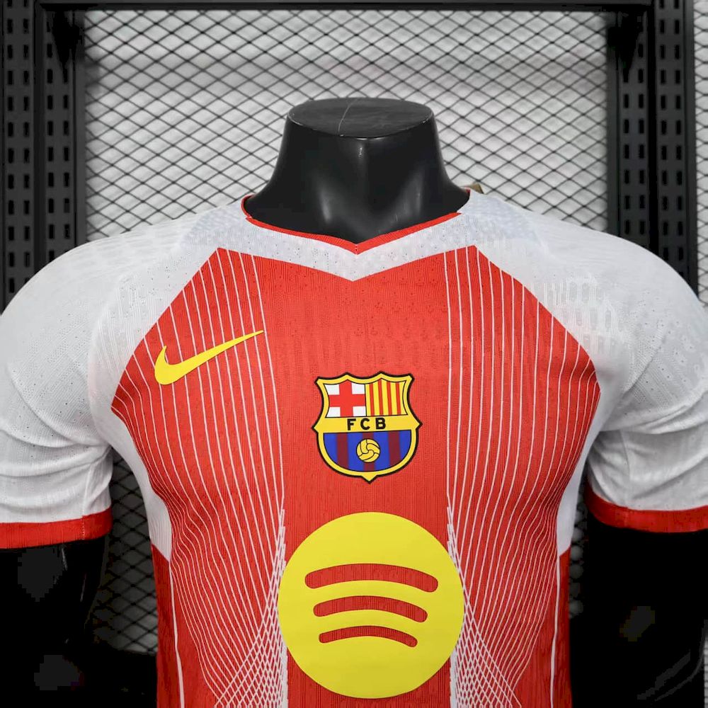 2025/26 Player Version Barcelona Orange Special Edition Jersey