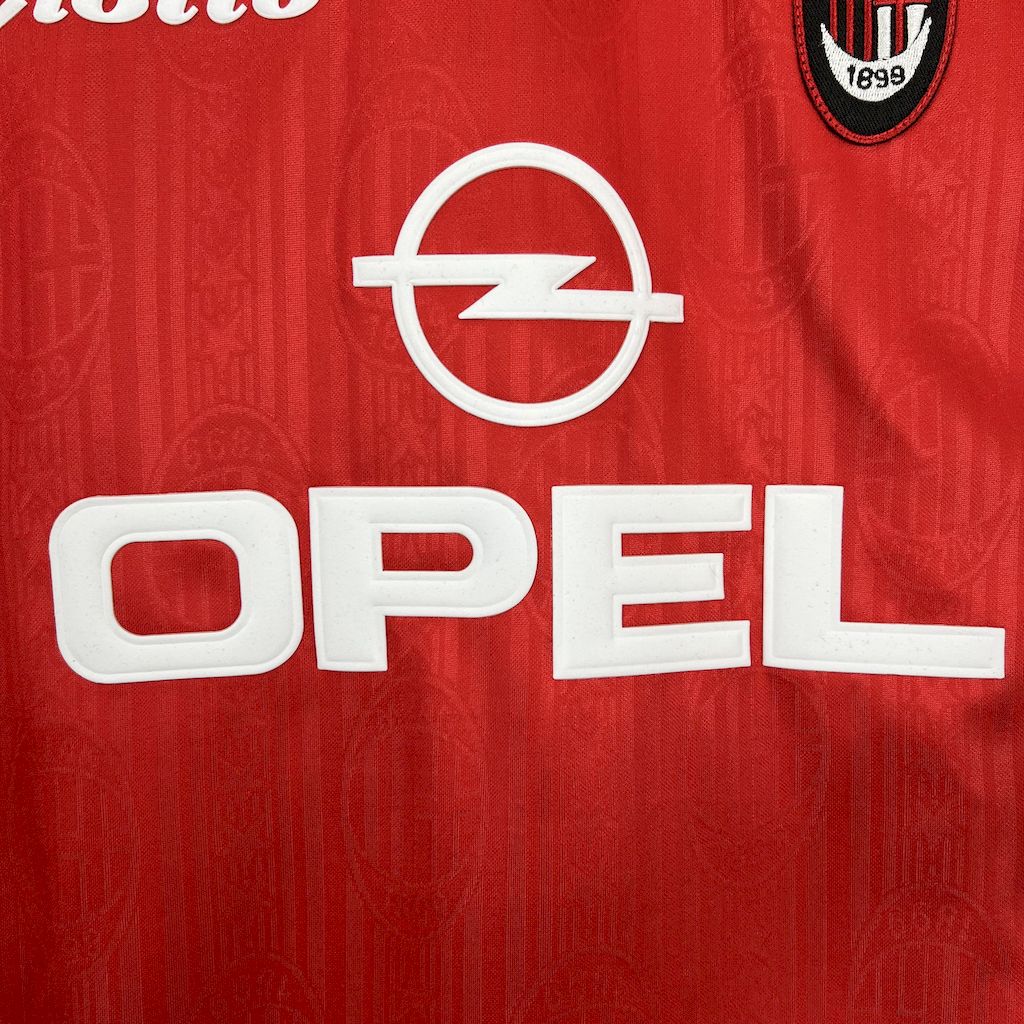 Retro 1998/99 AC Milan Away Red Jersey