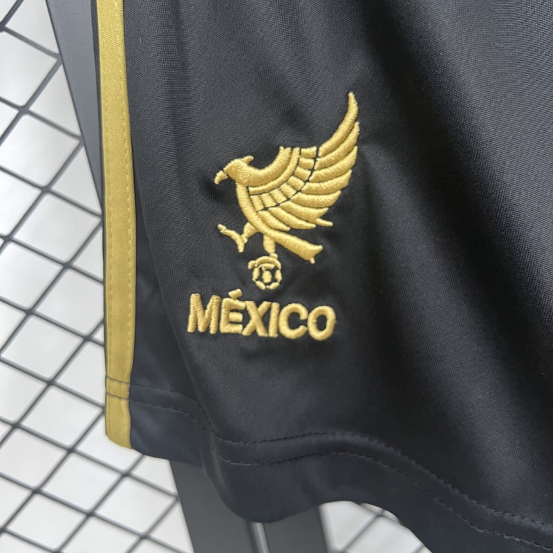 2025 Mexico Gold Cup Special Edition Black Shorts