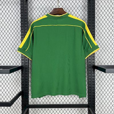 Retro 1998 Brazil Goalkeeper Green Jersey