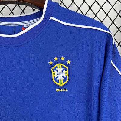 Retro 1998 Brazil Away Jersey