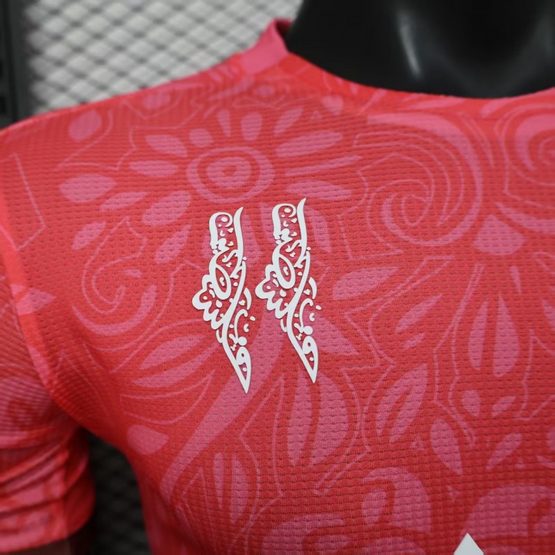 Player Version 25/26 CD Palestina Pink Jersey