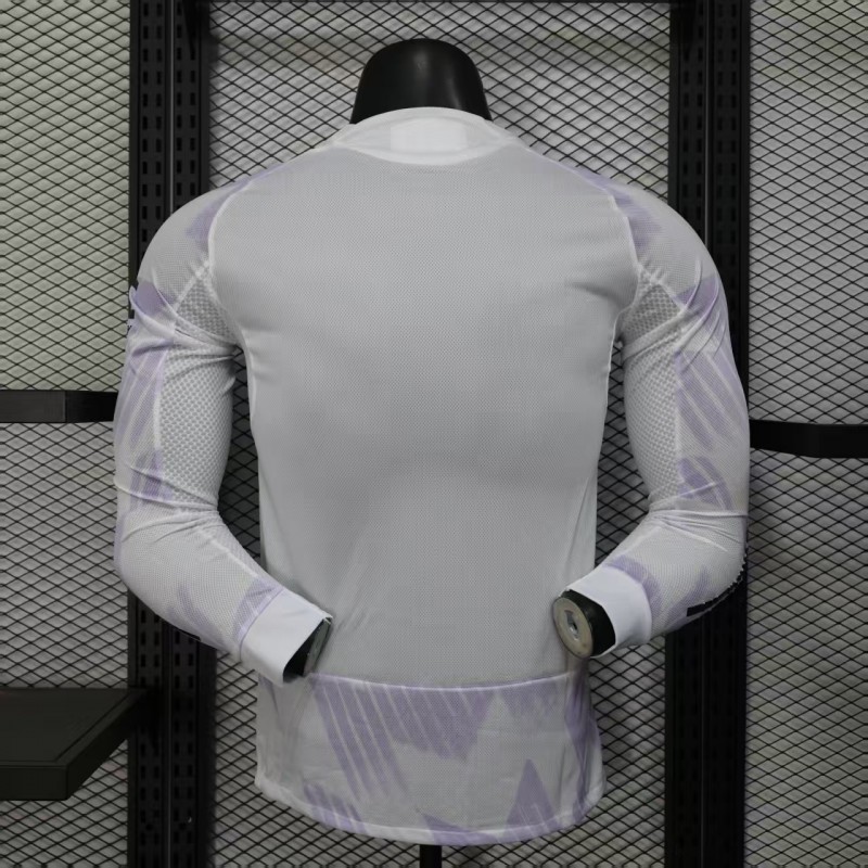 Player Version 25/26 Manchester United Away Long Sleeve Jersey