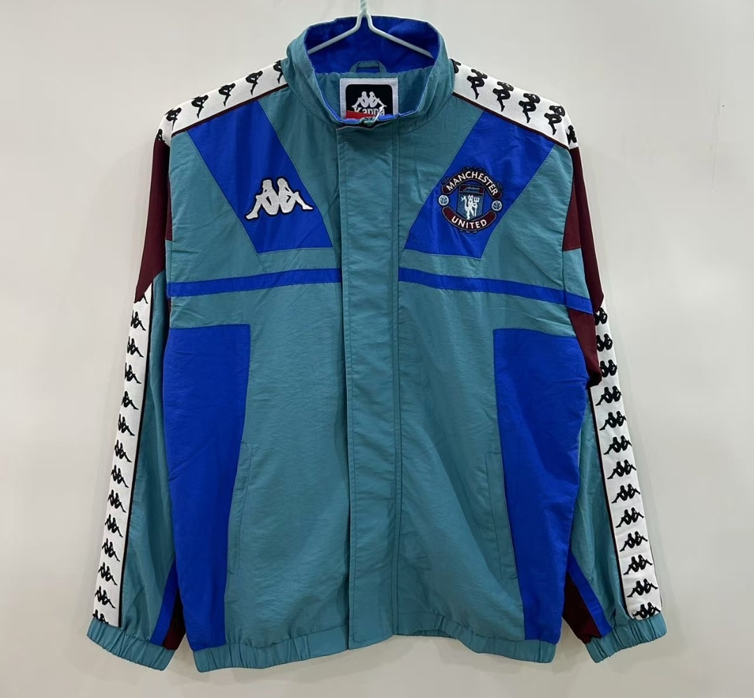 25/26 Manchester United 1967 Style Blue Windbreaker