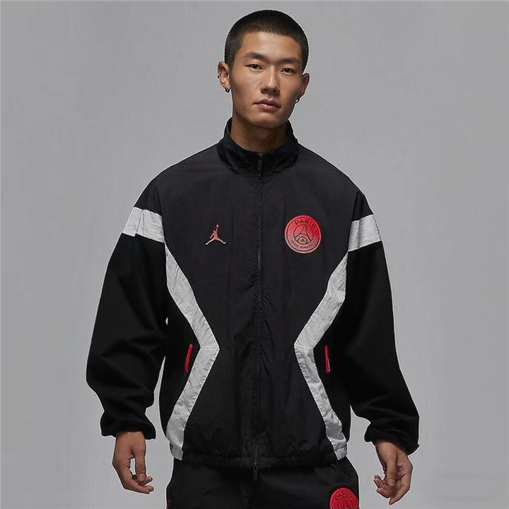 25/26 PSG Retro Color Block Track Jacket Set - Blue/Black/Pink Collection Windbreaker 3 Colors