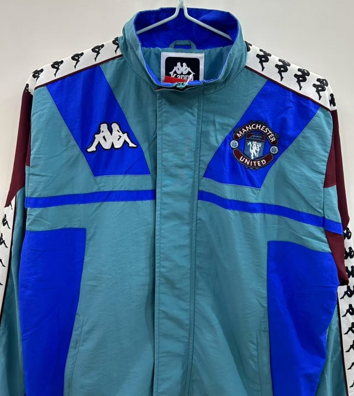 25/26 Manchester United 1967 Style Blue Windbreaker