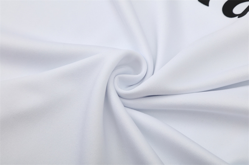 Retro 13/14 Real Madrid White Half Zipper Jacket