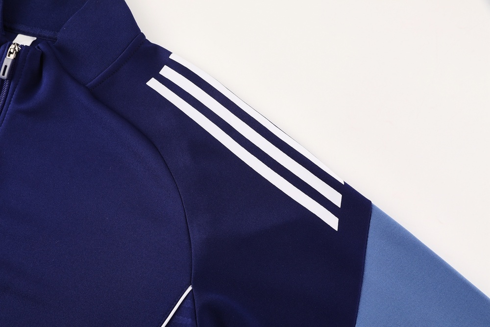 2025 Adidas Navy Full Zipper Jacket + Long Pants