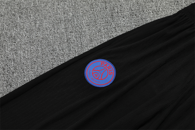 Player Version 25/26 PSG Black T90 Half Zipper Jacket+Long Pants