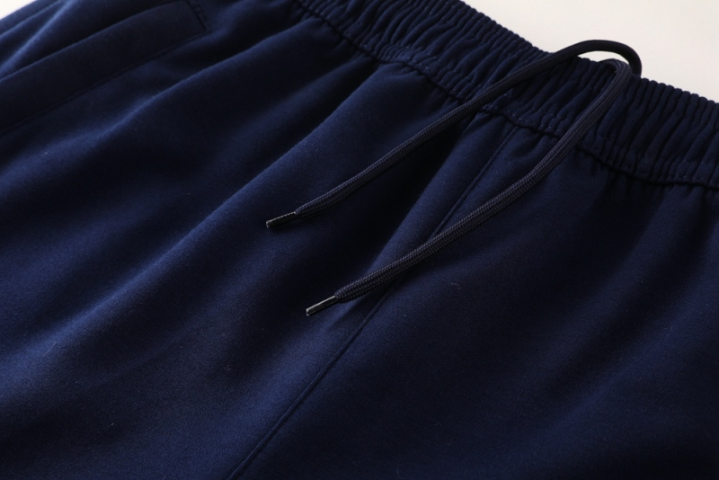 25/26 Real Madrid Royal Blue Half Zipper Jacket+Long Pants S-2XL