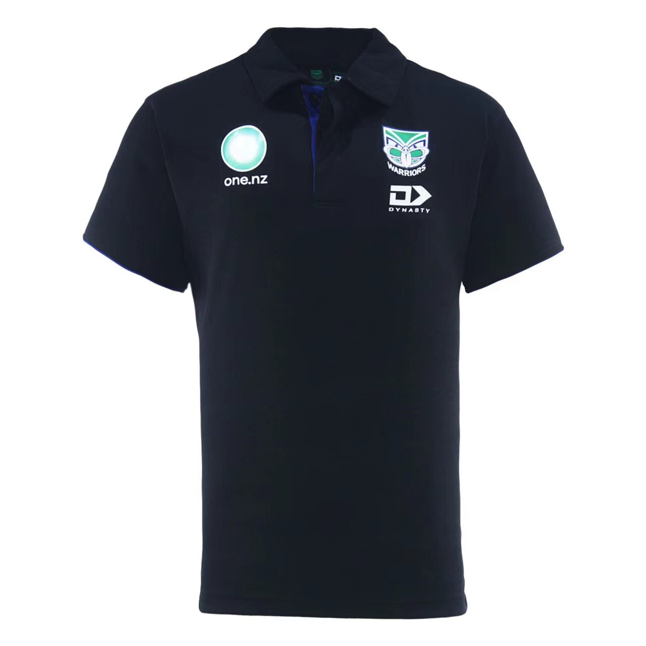 25/26 New Zealand Warriors Black Polo Shirt