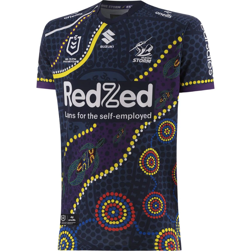 25/26 Melbourne Storm Navy with Indigenous Art Jersey