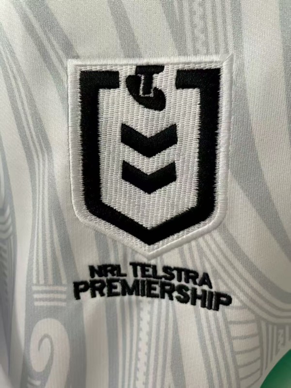 25/26 New Zealand Warriors White with Māori Heritage Jersey