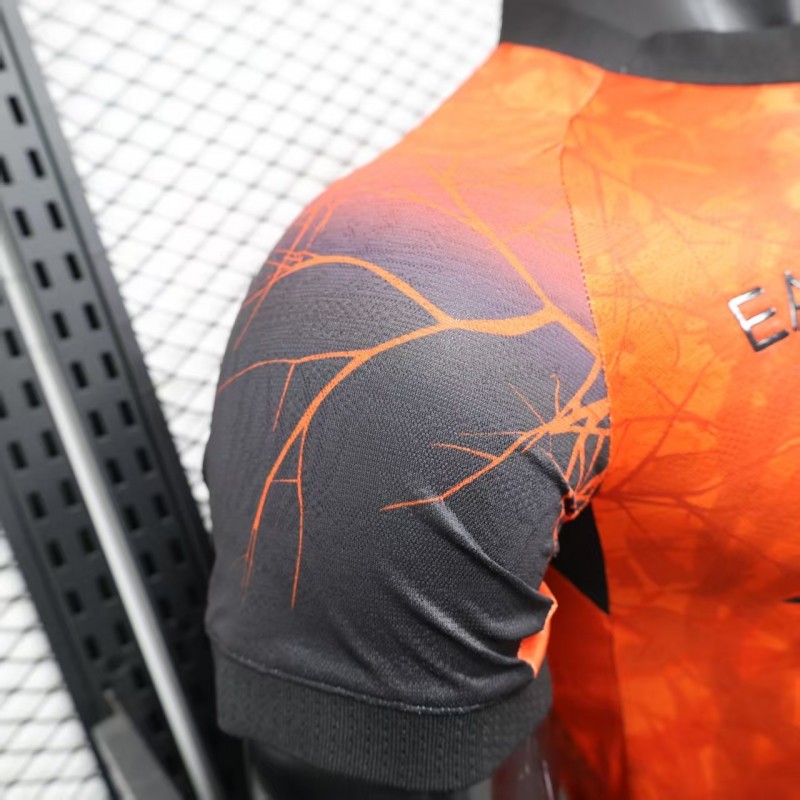 Player Version 25/26 Napoli Halloween Orange Jersey-Glow In Dark