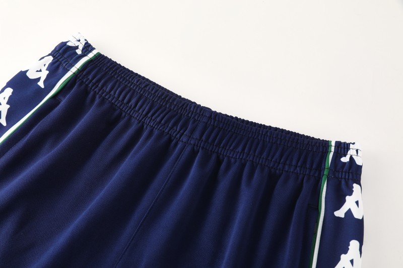 26/27 Real Betis x Kappa Navy Blue  Full Zipper Jacket Tracksuit + Long Pants