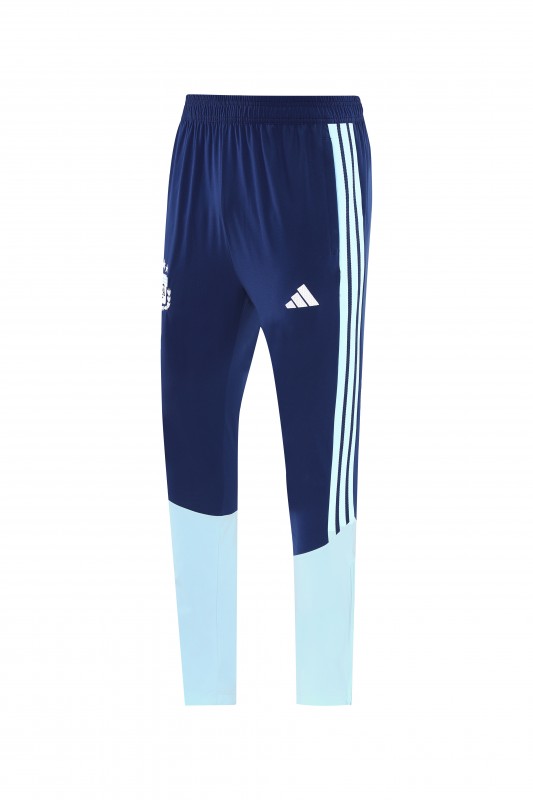 2026 Argentina Navy Blue Full Zipper Jacket + Long Pants