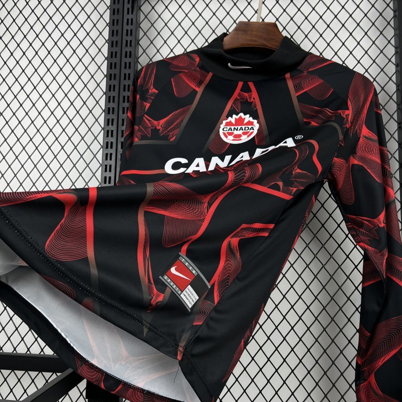 2026 Canada Hollywood Goalkeeper Long Sleeve Jersey