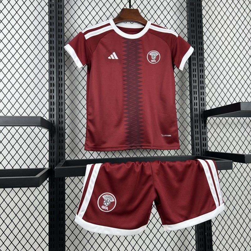 2026 Kids Qatar World Cup Home Kit