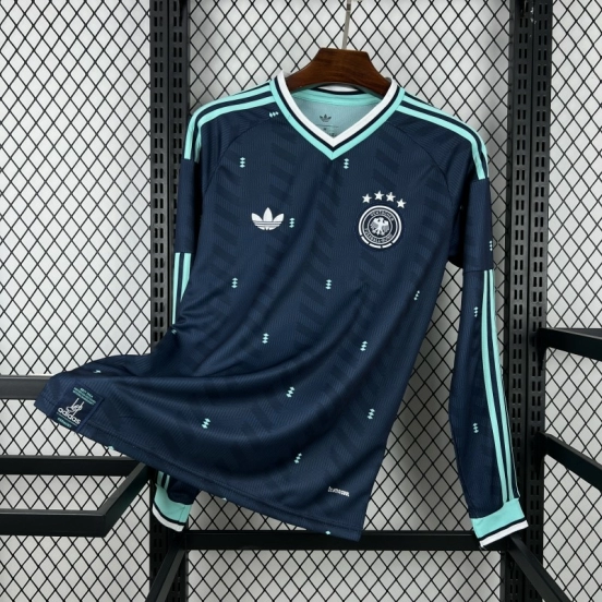 2026 Mens Germany World Cup Away Long Sleeve Jersey