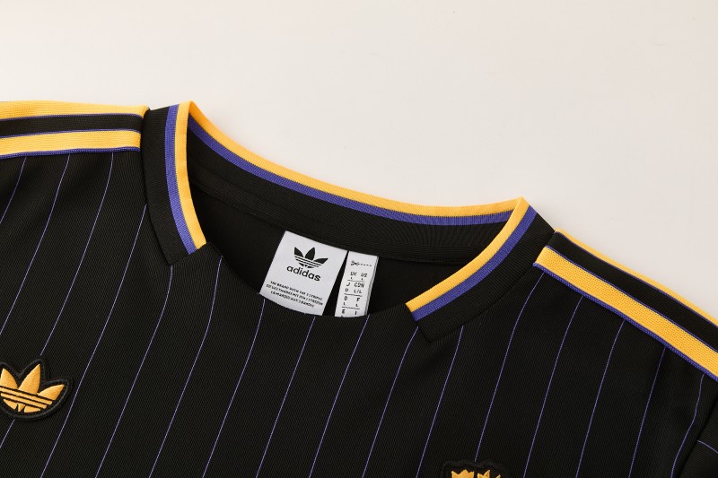 26/27  Manchester United Black Short Sleeve+Soccer Shorts