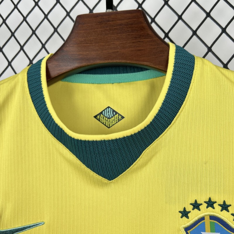 2026 Kids Brazil World Cup Home Kit