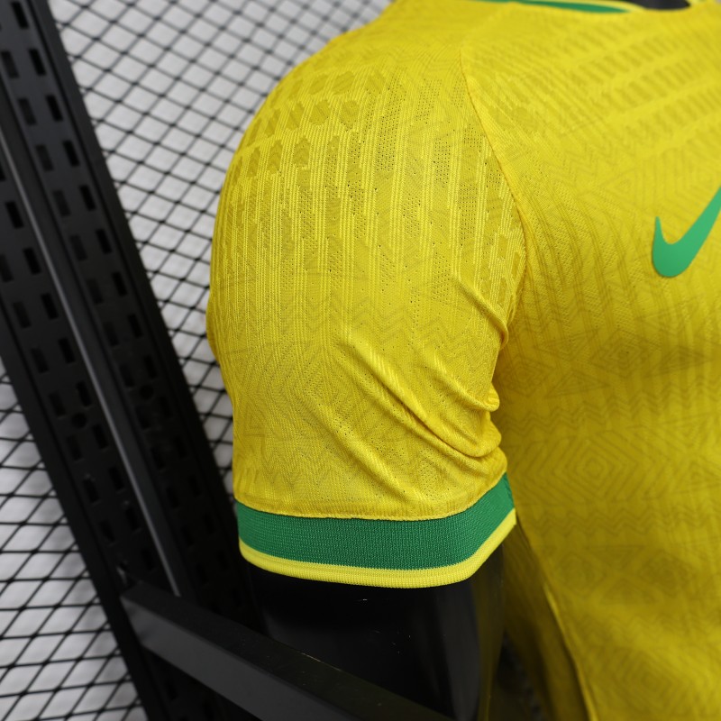 Player Version 2026 Brazil Home Yellow  Special Edition  Jersey