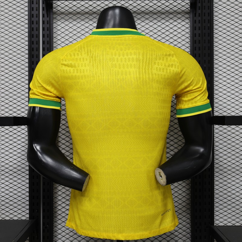 Player Version 2026 Brazil Home Yellow  Special Edition  Jersey