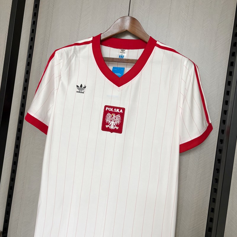 1982 Retro Poland Home Jersey