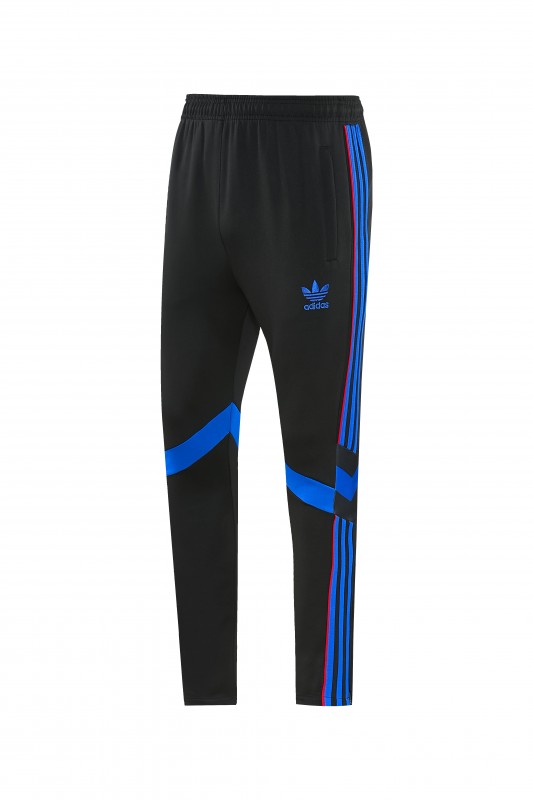 2026/27 Adidas Originals  White Full Zipper Jacket Tracksuit + Navy Blue Long Pants