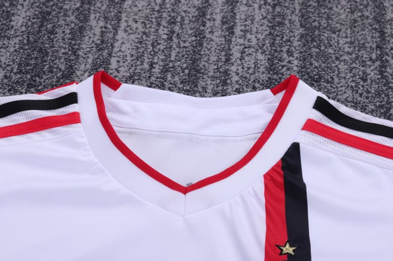 Retro 2010/11 Kids AC Milan White Away Jersey