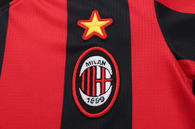 Retro Kids 97/98 AC Milan Home Jersey