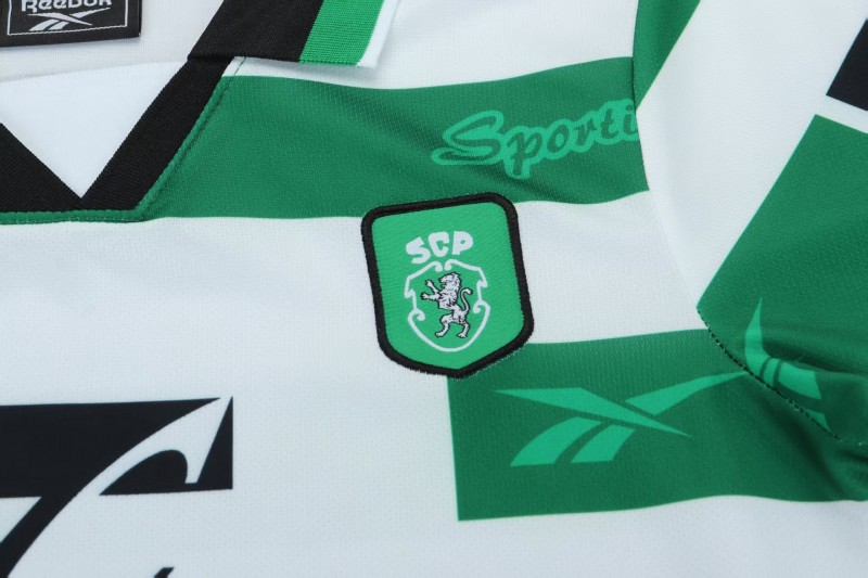 Retro Kids 99/00 Sporting Lisbon Home Jersey