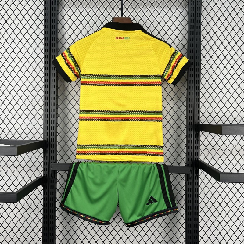 2026 Kids Jamaica X Bob Marley Home Jersey Kit