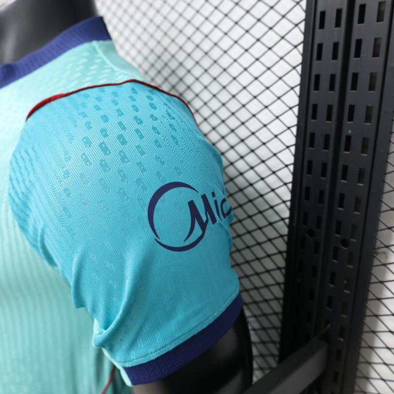 Player Version 26/27 FC Barcelona Teal & Aqua BlueThird Jersey