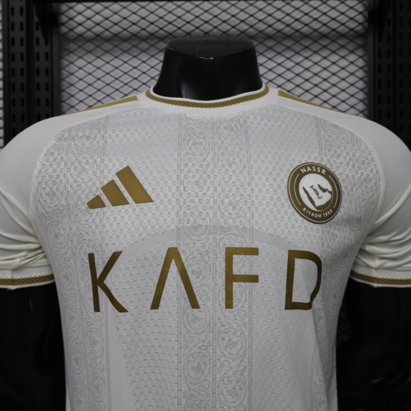 Player Version 26/27 Al-Nassr Away Jersey (With Sponsors)
