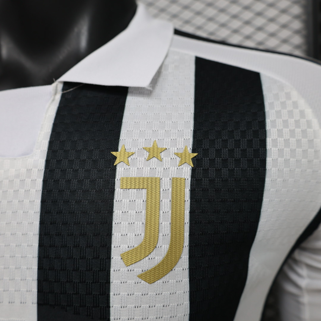 Player Version 26/27 Juventus Home Long Sleeve Jersey
