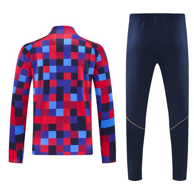 26/26 Barcelona Half Zipper Jacket Tracksuit + Long Pants