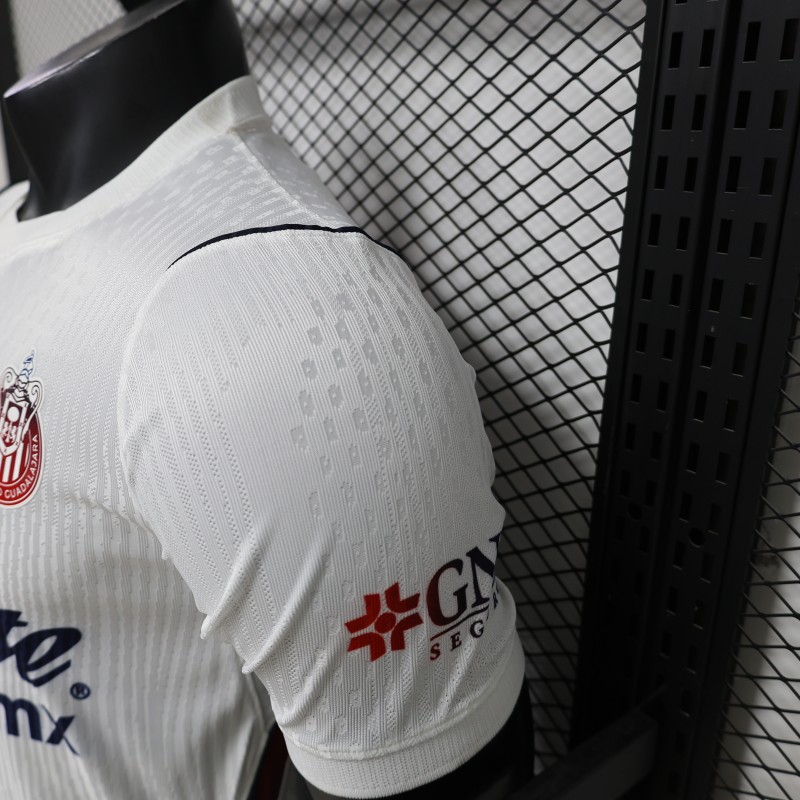 Player Version 26/27 Chivas Guadalajara Away White Jersey