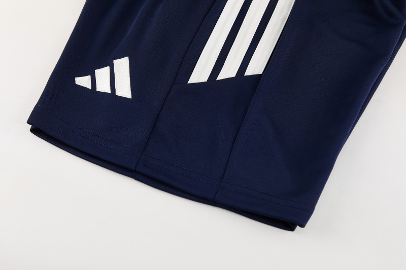 26/27 Adidas 14 Navy Short Sleeve+Soccer Shorts