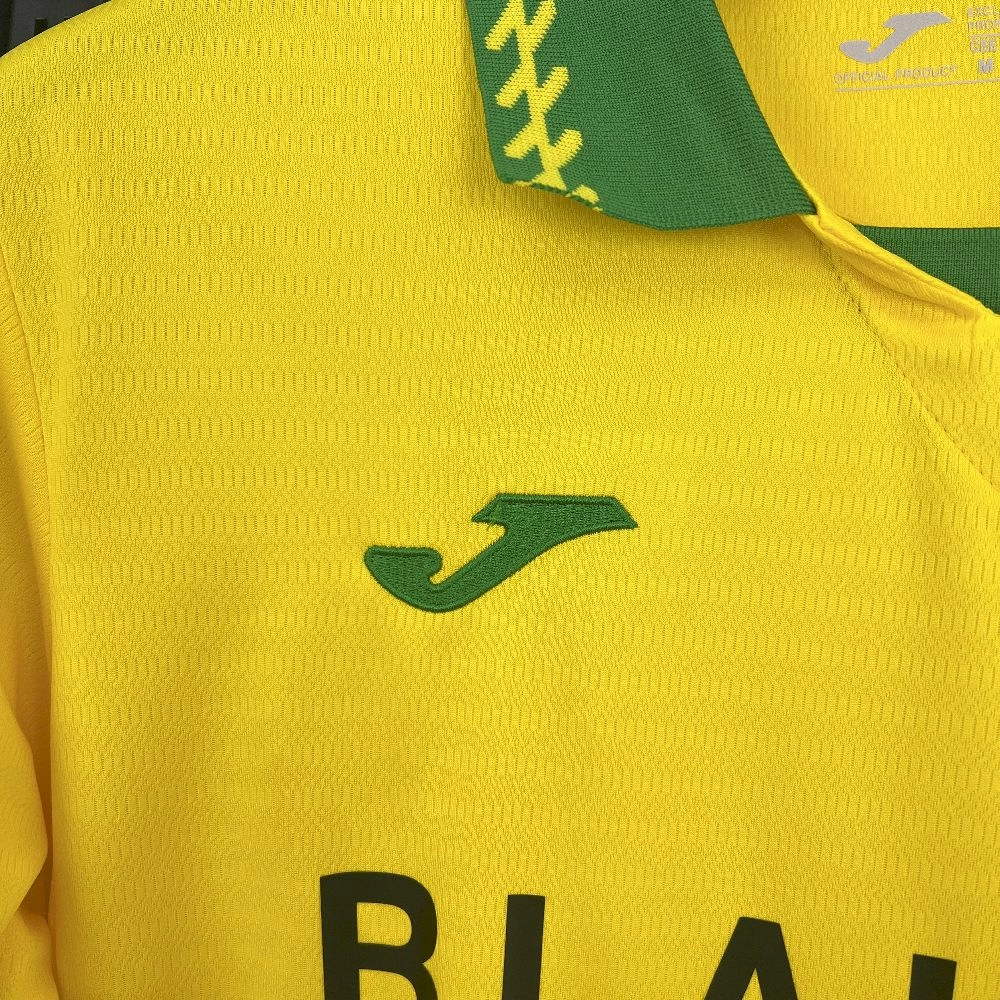2025/26 Norwich City FC Home Jersey
