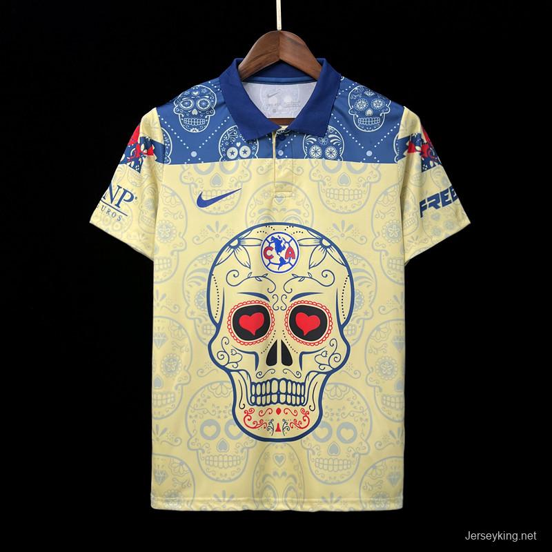 23/24 Club America Yellow Day of the Dead Special Jersey