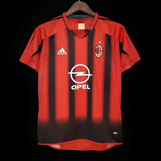 Retro 04/05 AC Milan Home Authentic Jersey