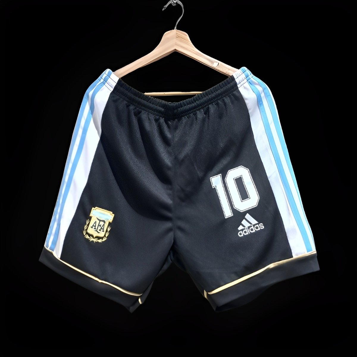 Retro 1998 Argentina Home Shorts