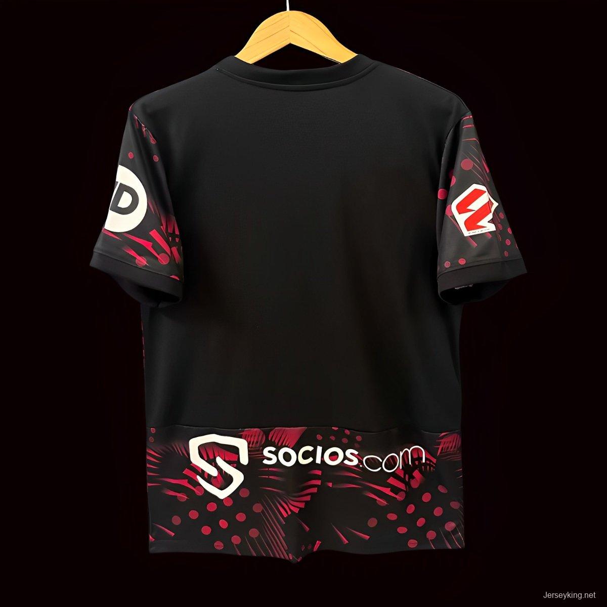 24/25 Sevilla Away Black Jersey