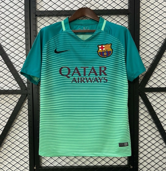 16/17 Retro Barcelona Third Jersey